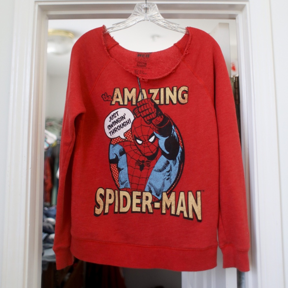 Spiderman sweatshirt